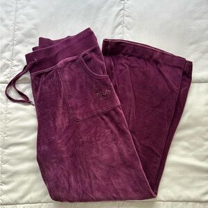 FILA Wine Velour Joggers